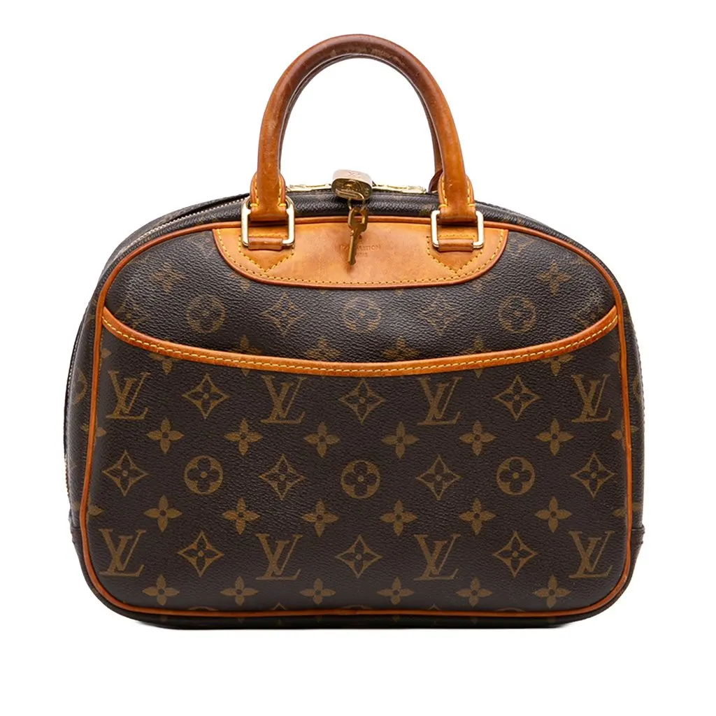 Louis Vuitton Monogram Trouville Brown Canvas Good - Front View