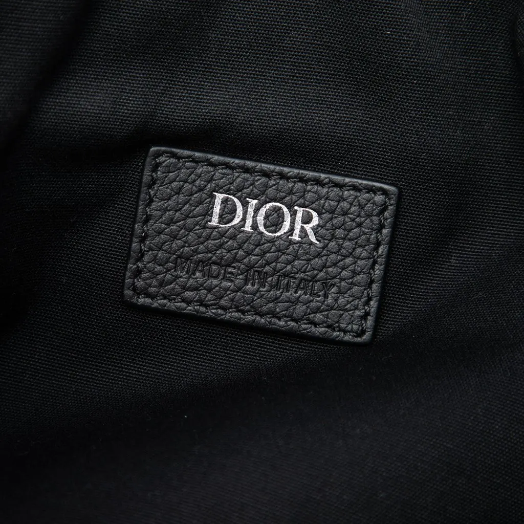 Dior Oblique Canvas Saddle Crossbody Blue Canvas Very good - Box View