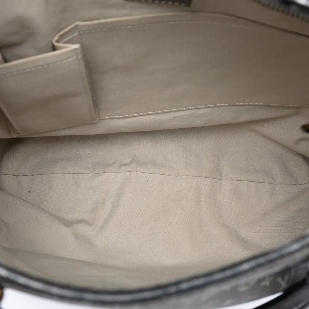 Louis Vuitton Monogram Mini Lin Angele Grey Very good - Model View