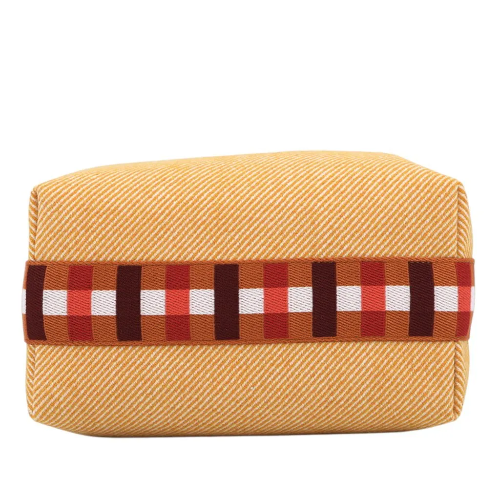 Hermès Small Wool Bride a Brac Au Carre Case Orange Very good - Inside View