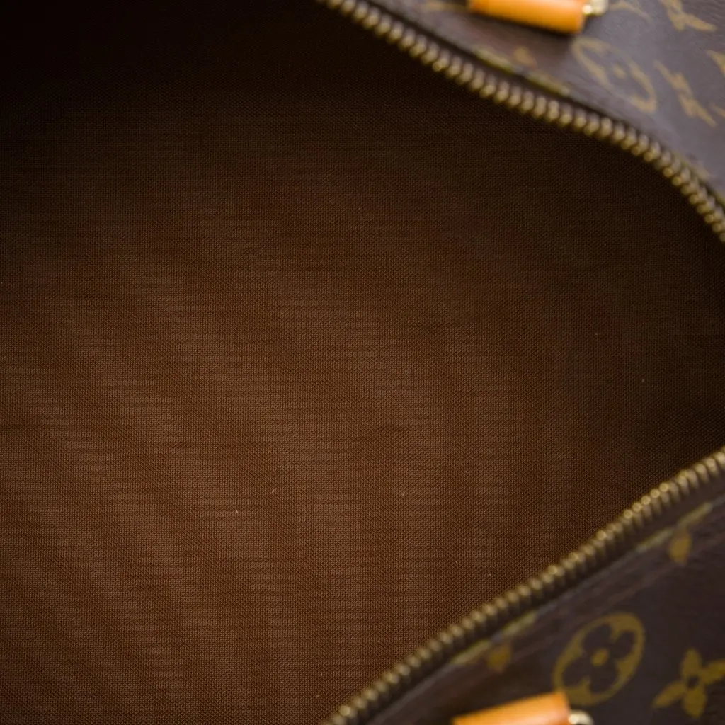 Louis Vuitton Monogram Speedy 30 Brown Canvas Very good - Model View