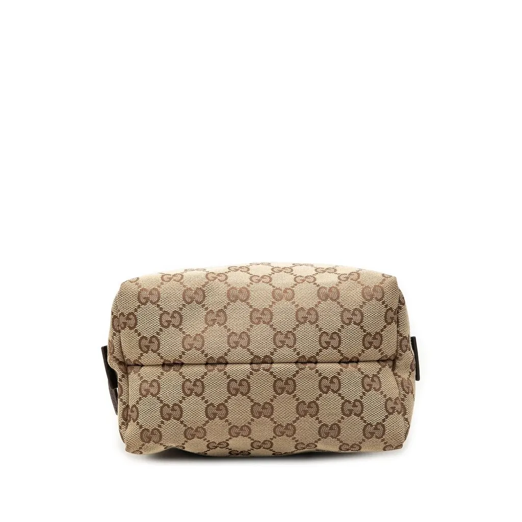 Gucci Mini GG Canvas Balthus Tofu Bag Beige Very good - Inside View