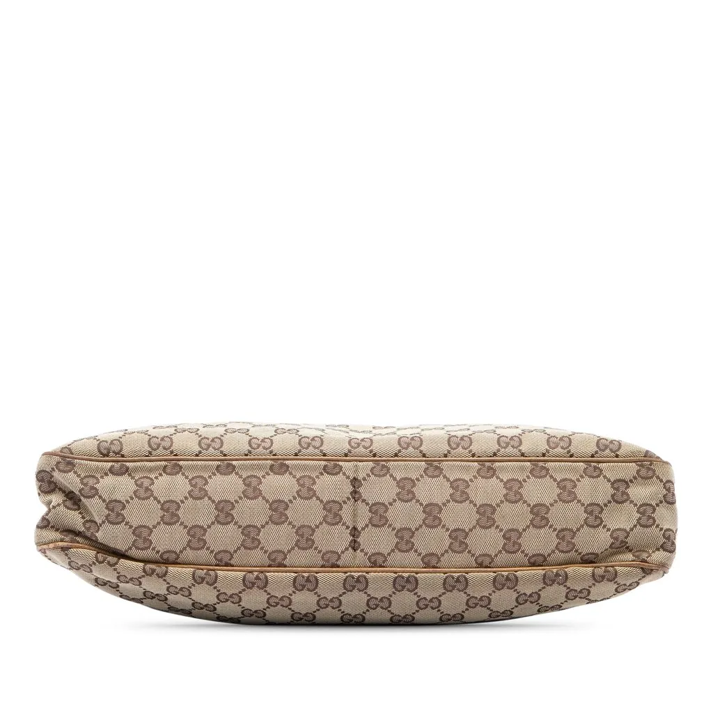 Gucci GG Canvas Eclipse Shoulder Bag Beige Canvas Very good - Inside View