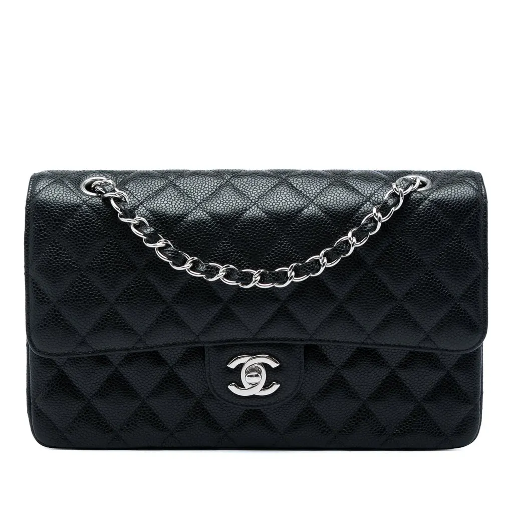 Chanel Medium Classic Caviar Double Flap