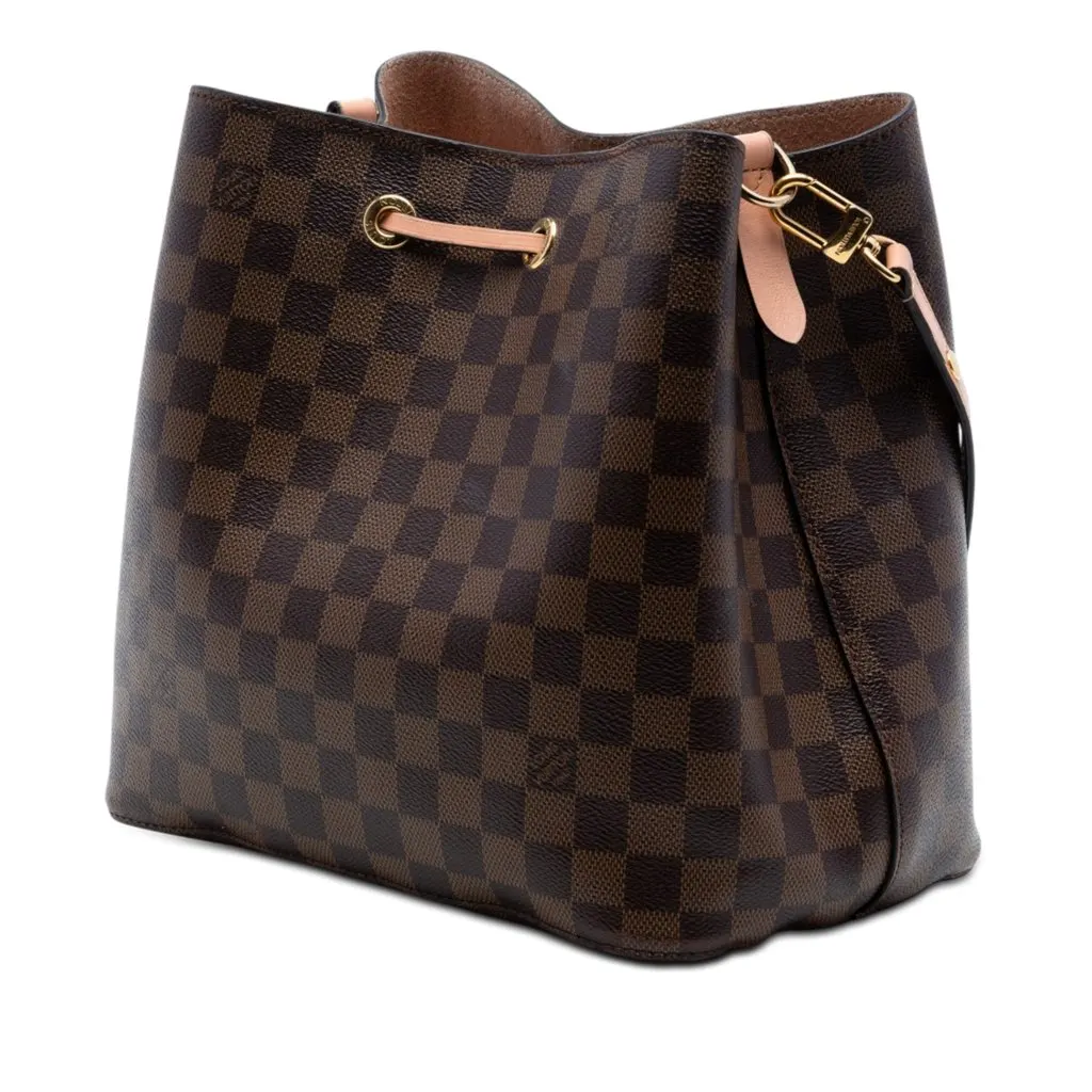 Louis Vuitton Damier Ebene NeoNoe MM Brown Very good - Back View