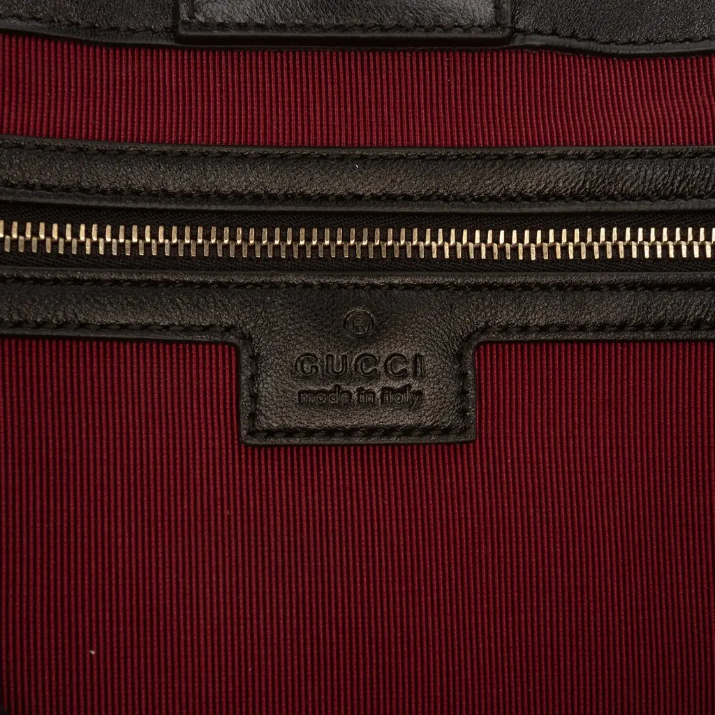 Gucci Medium GG Marmont Matelasse Calfskin Betty Tote Black Leather Very good - Box View