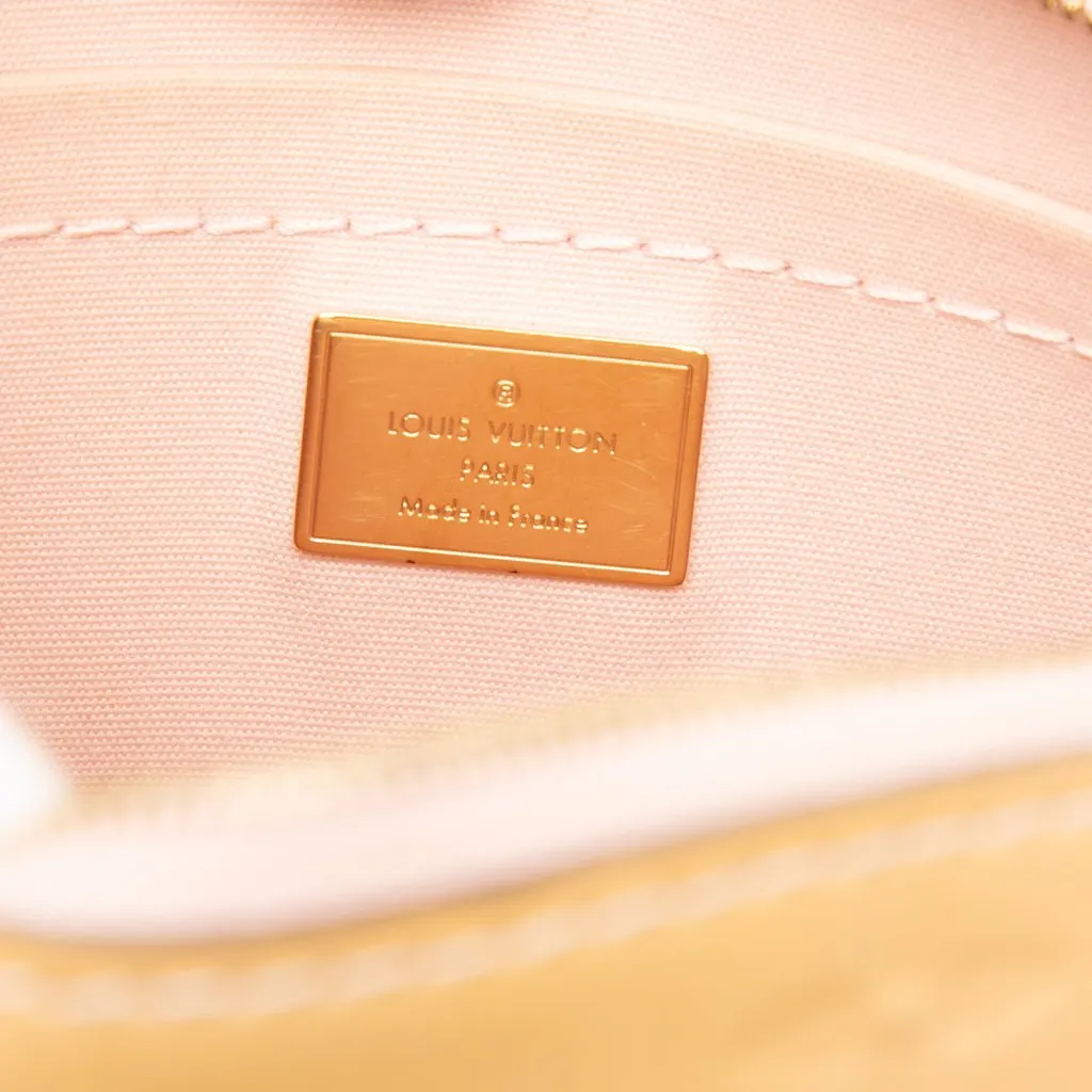 Louis Vuitton Monogram Vernis Santa Monica Beige Leather Very good - Box View