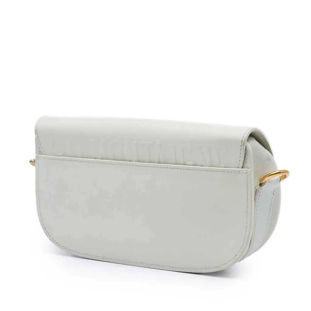 Dior Leather East West Bobby Crossbody White Leather Very good - Back View