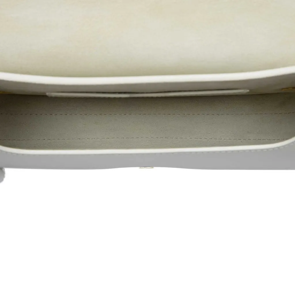 Dior Leather East West Bobby Crossbody White Leather Very good - Model View