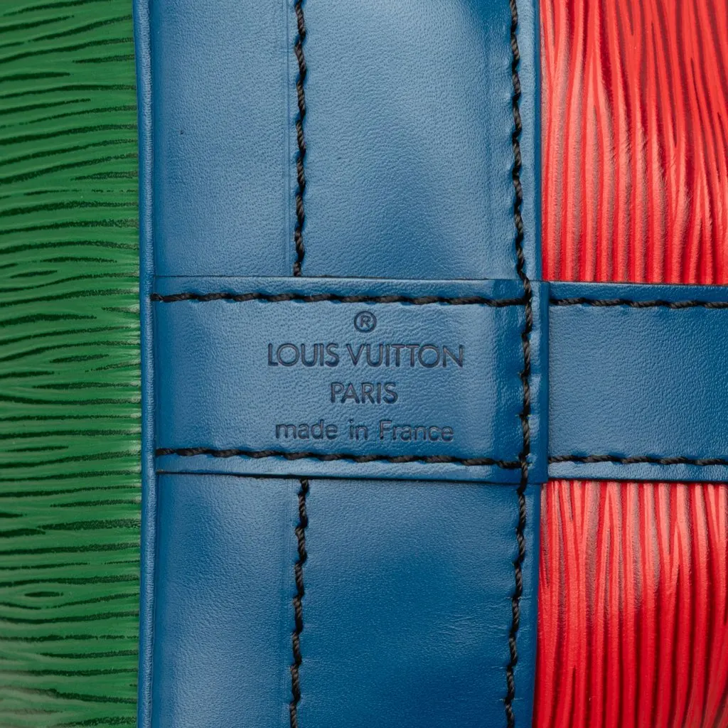 Louis Vuitton Epi Tricolor Noe GM Red Leather Very good - Box View