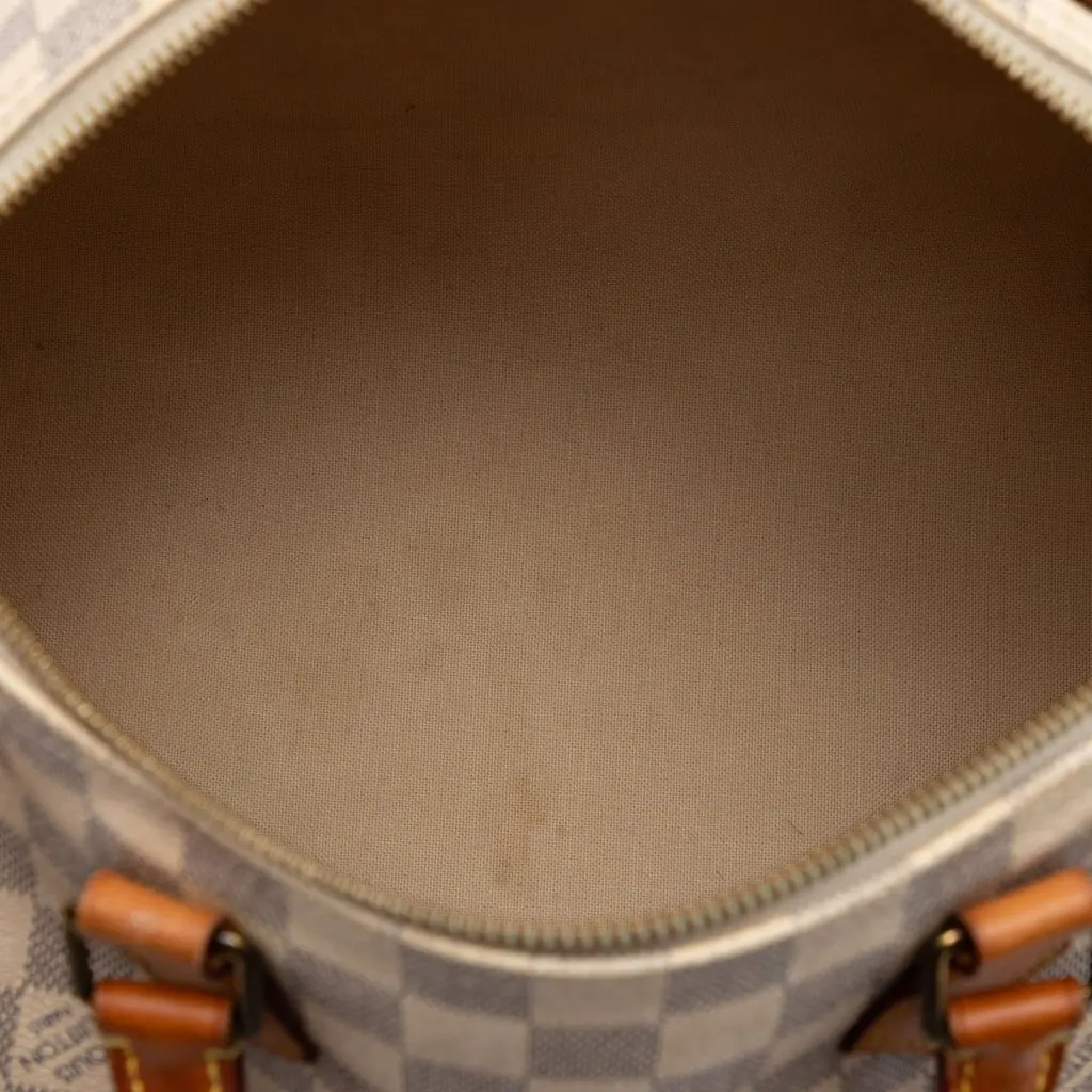 Louis Vuitton Damier Azur Speedy 30 White Very good - Model View