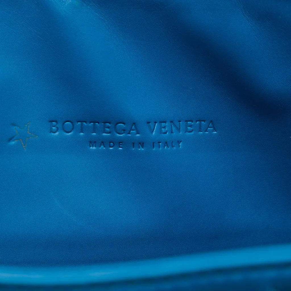 Bottega Veneta Nappa Intrecciato Briefcase Blue Leather Very good - Box View