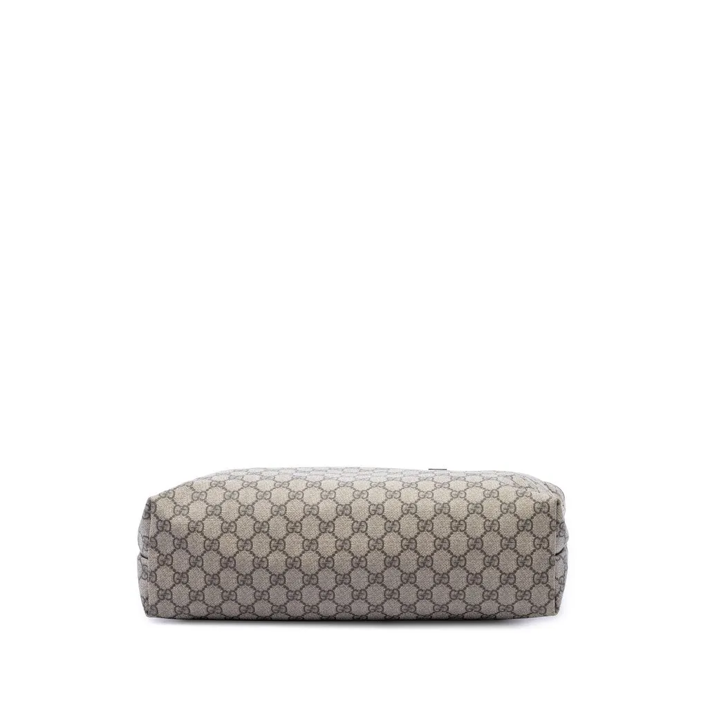 Gucci Medium GG Supreme Tote Beige Canvas Very good - Inside View