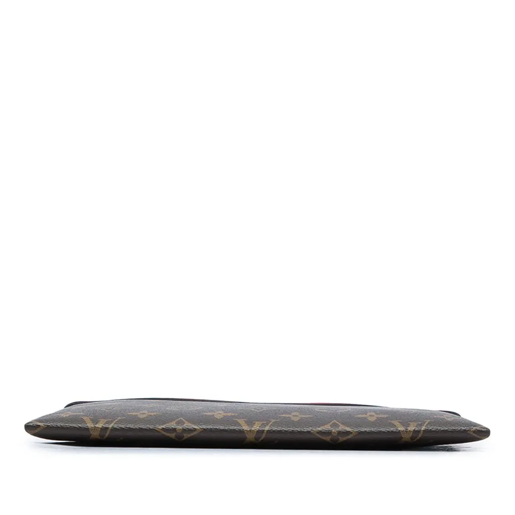Louis Vuitton Monogram Pochette Tuileries Brown Canvas Very good - Inside View