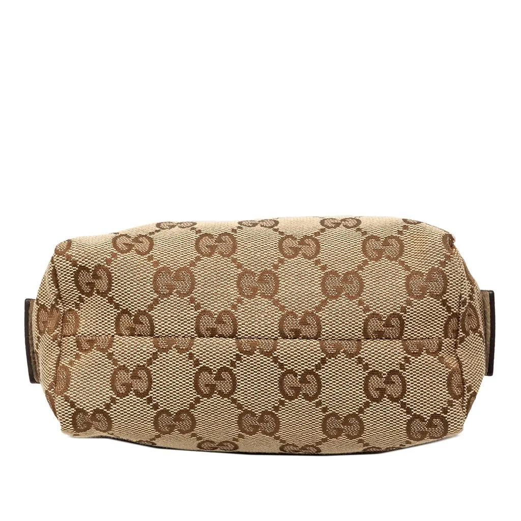 Gucci GG Canvas Cosmetic Pouch Beige Very good - Inside View