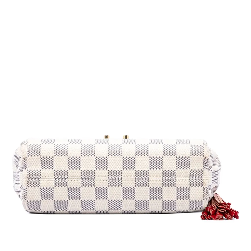 Louis Vuitton Damier Azur Croisette White Canvas Very good - Inside View