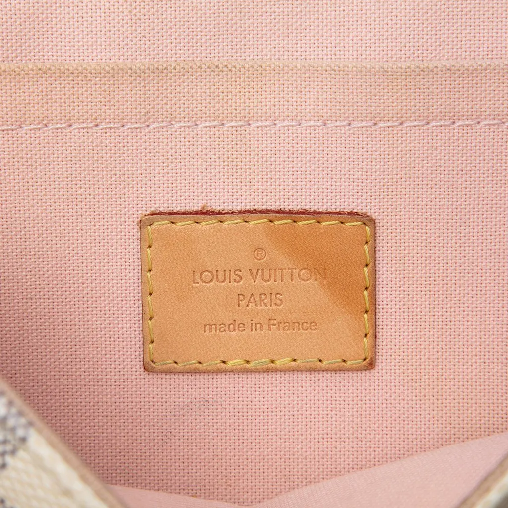 Louis Vuitton Damier Azur Croisette White Canvas Very good - Box View