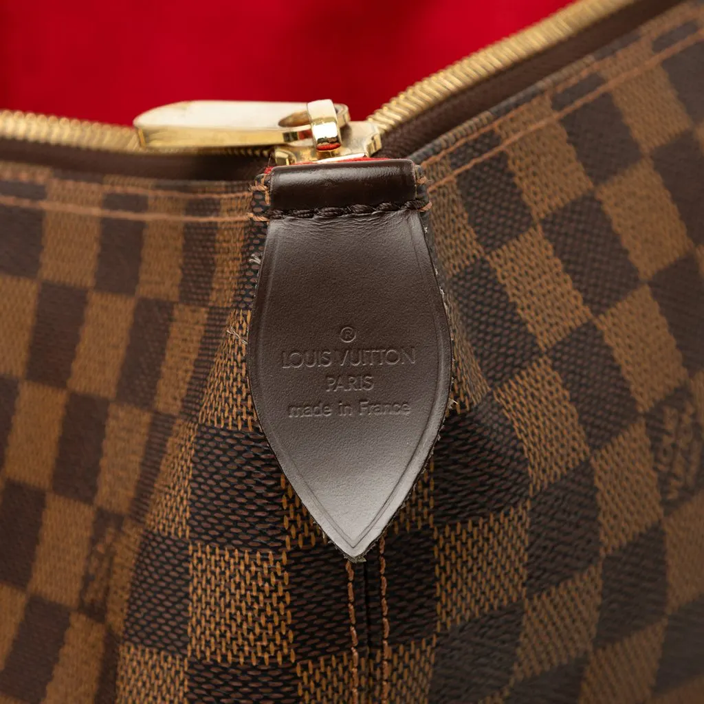 Louis Vuitton Damier Ebene Saleya MM Brown Very good - Box View