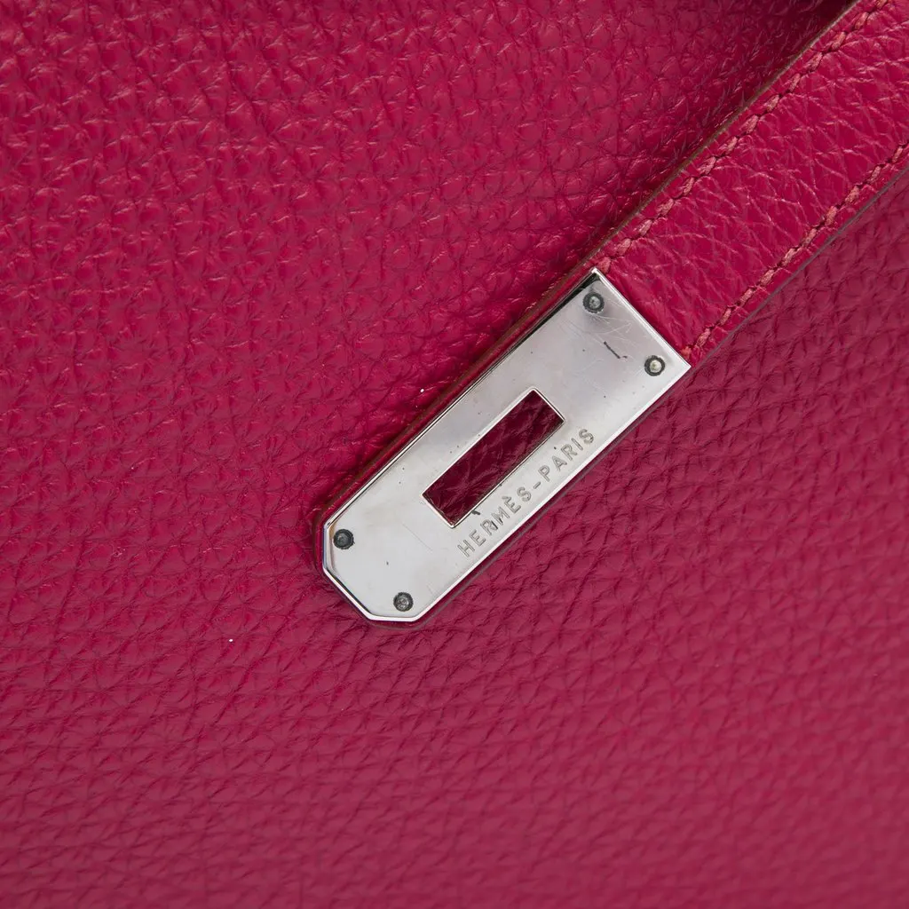 Hermès Clemence Birkin Retourne 35 Pink Leather Good - Box View