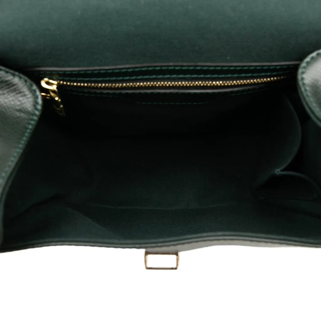 Louis Vuitton Taiga Yaranga Green Leather Good - Model View