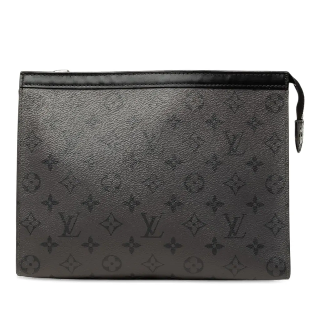Louis Vuitton Monogram Eclipse Reverse Pochette Voyage MM MultiColor Canvas Very good - Front View