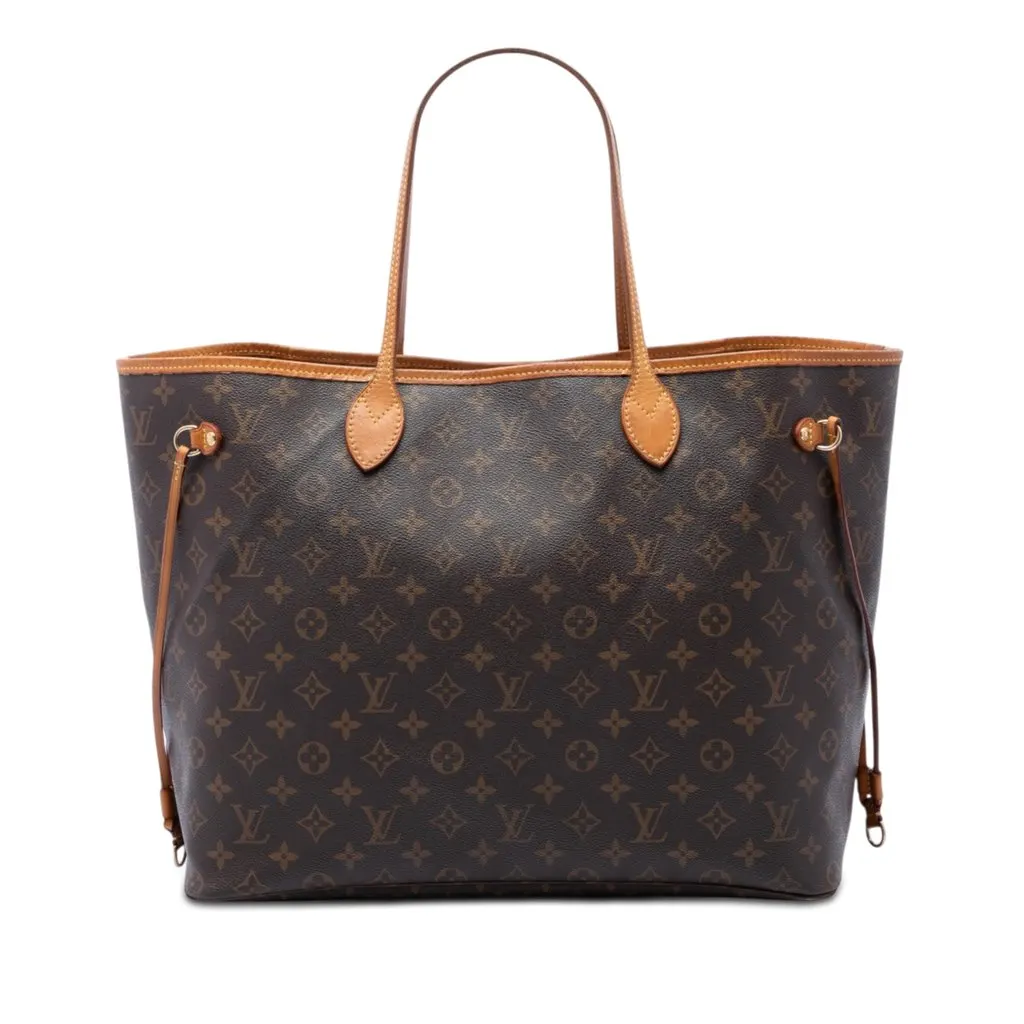 Louis Vuitton Monogram Neverfull GM Brown Canvas Very good - Front View
