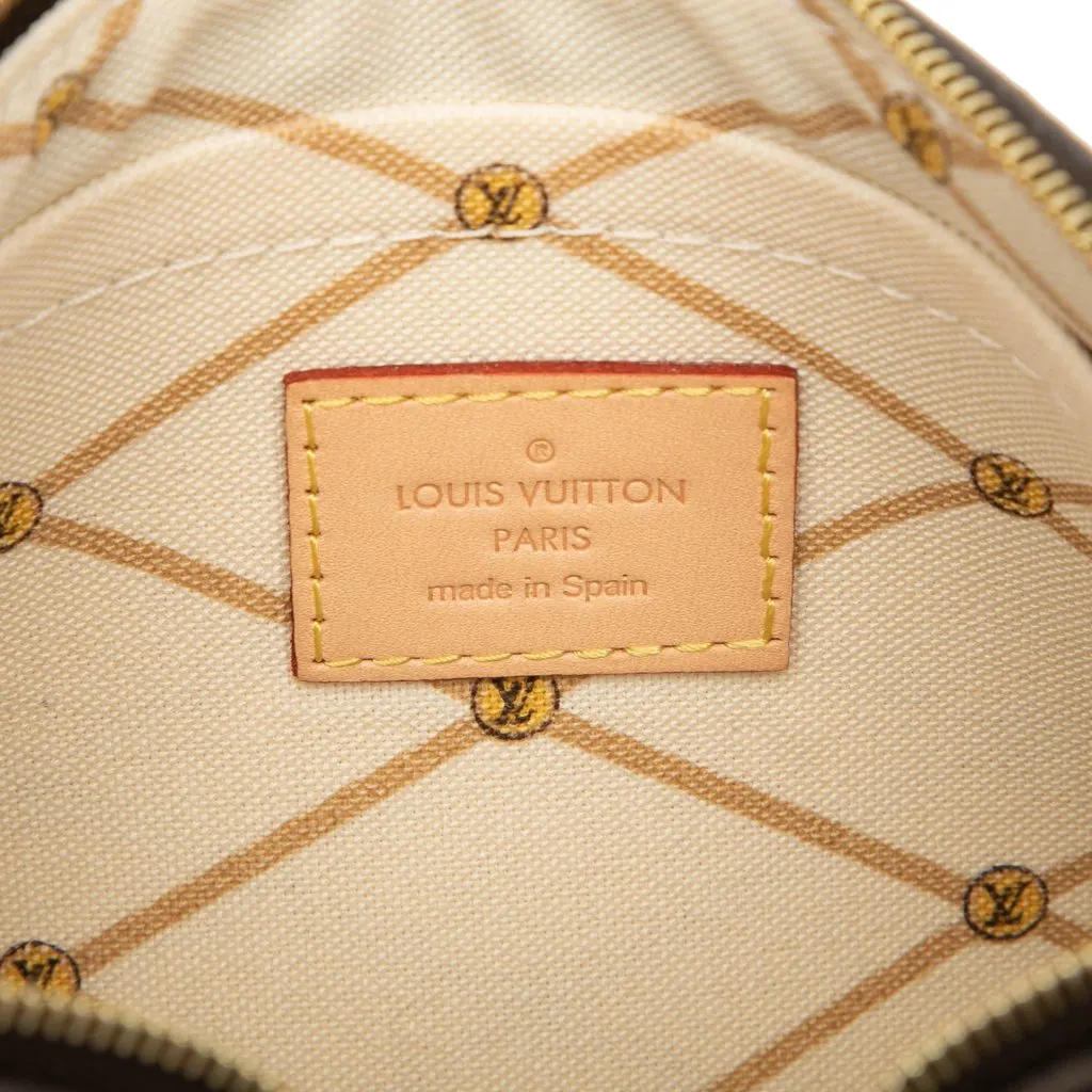Louis Vuitton Monogram Summer Trunks Neverfull MM Pouch Brown Canvas Very good - Box View