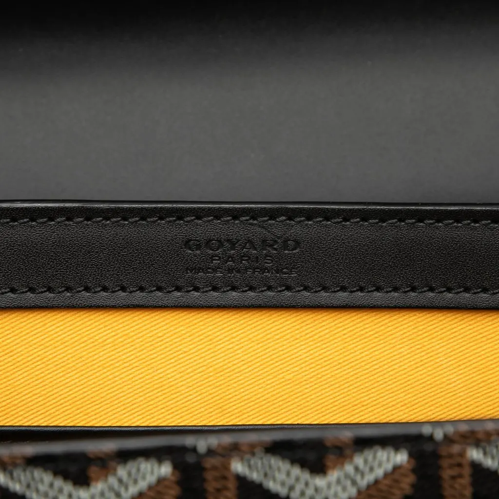 Goyard Goyardine Saigon Structured MM Black Very good - Box View