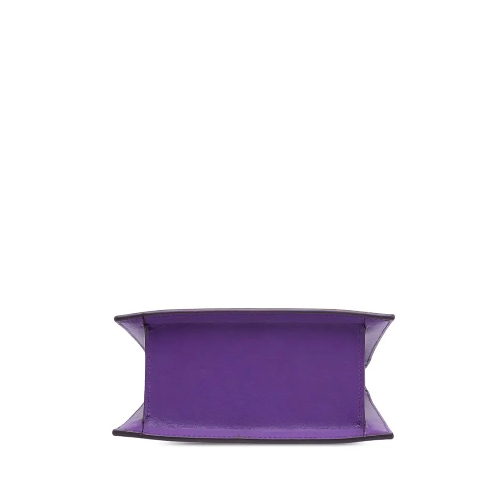 Jacquemus Leather Le Chiquito Moyen Purple Leather Very good - Inside View