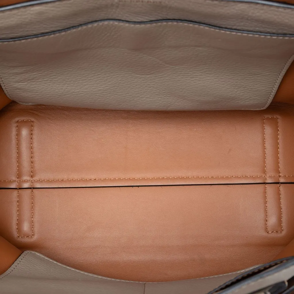 Burberry Medium Bicolor Leather Marais Belt Bag MultiColor Leather Good - Model View