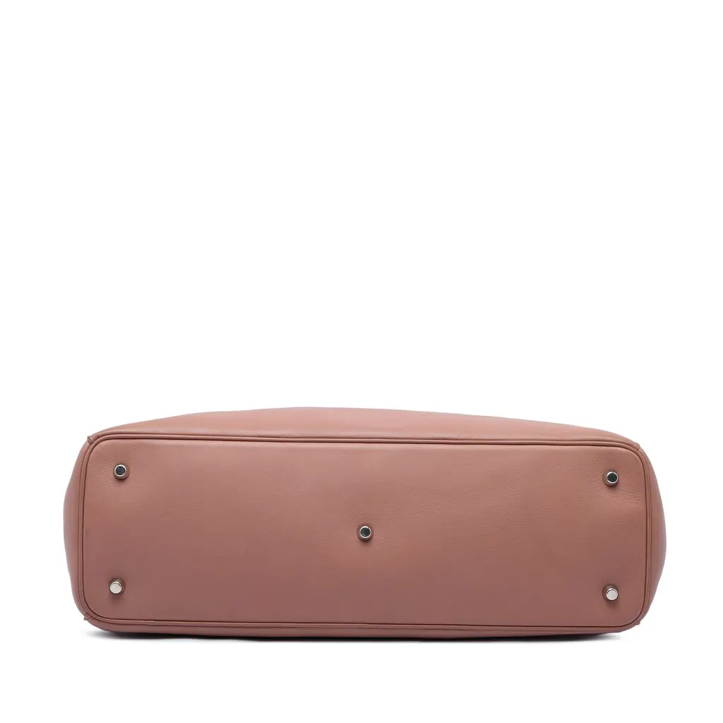 Dior Large Calfskin Diorissimo Tote Pink Leather Very good - Inside View