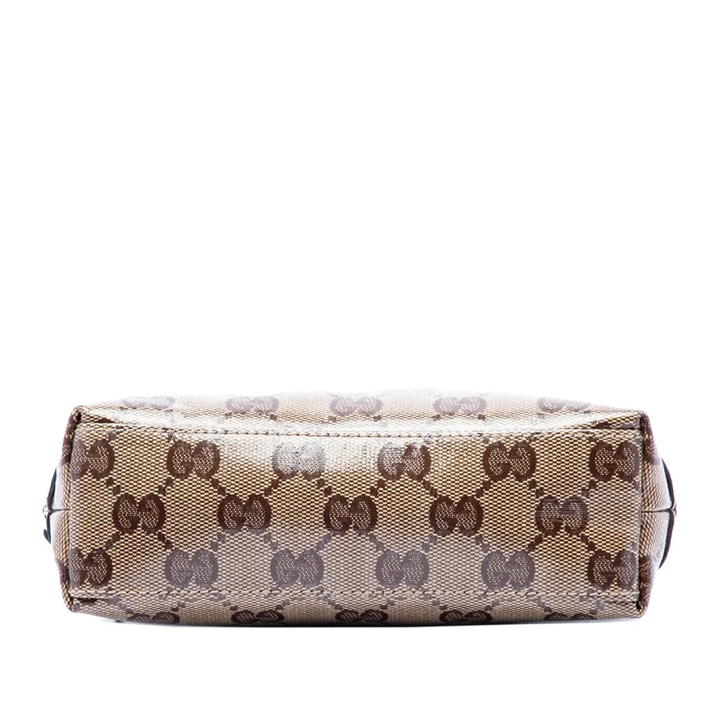 Gucci GG Crystal Pouch Beige Very good - Inside View