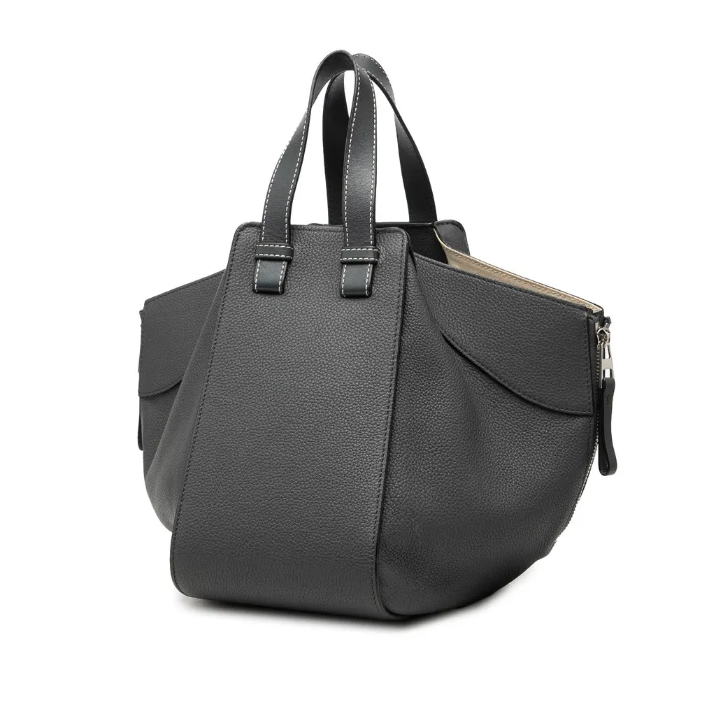 LOEWE Small Leather Hammock Satchel MultiColor Leather Very good - Back View