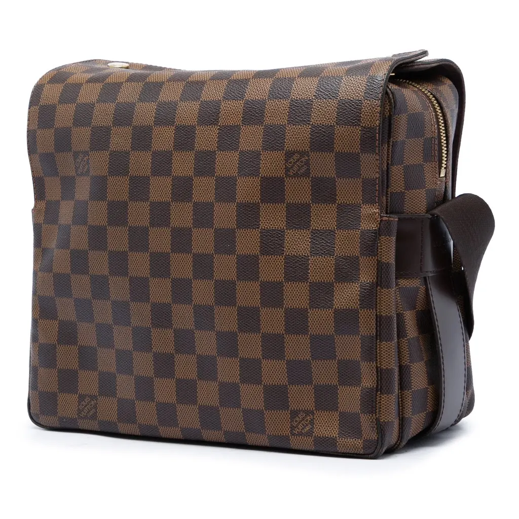Louis Vuitton Damier Ebene Naviglio Brown Very good - Back View