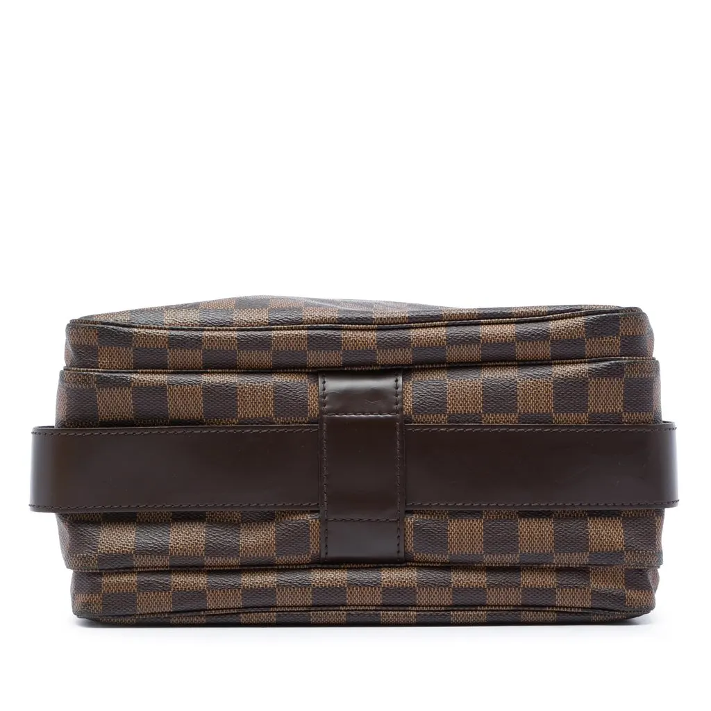 Louis Vuitton Damier Ebene Naviglio Brown Very good - Inside View