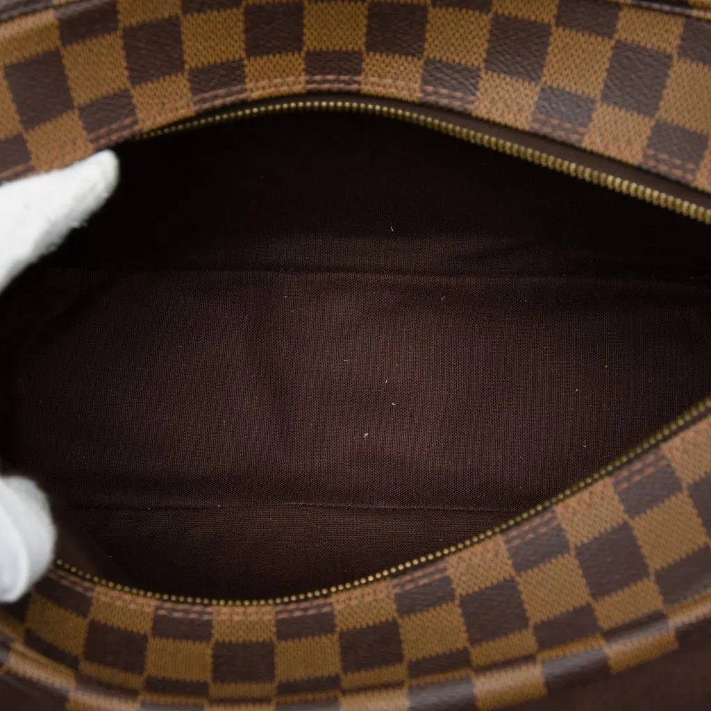 Louis Vuitton Damier Ebene Naviglio Brown Very good - Model View