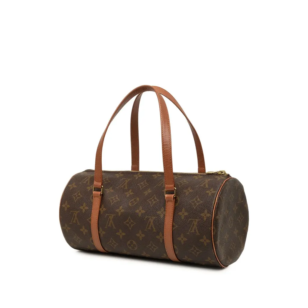 Louis Vuitton Monogram Papillon 30 Brown Canvas Good - Back View