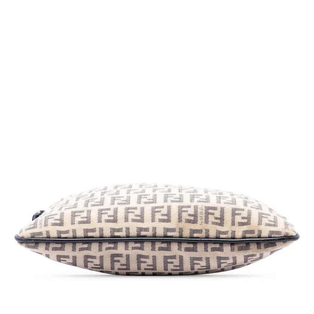 Fendi Zucchino Canvas Crossbody Beige Very good - Inside View