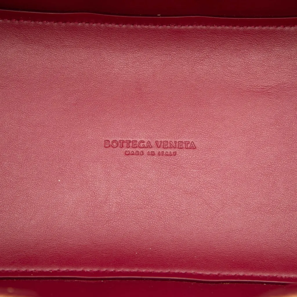 Bottega Veneta Medium Padded Leather Swoop Bag Red Leather Very good - Box View