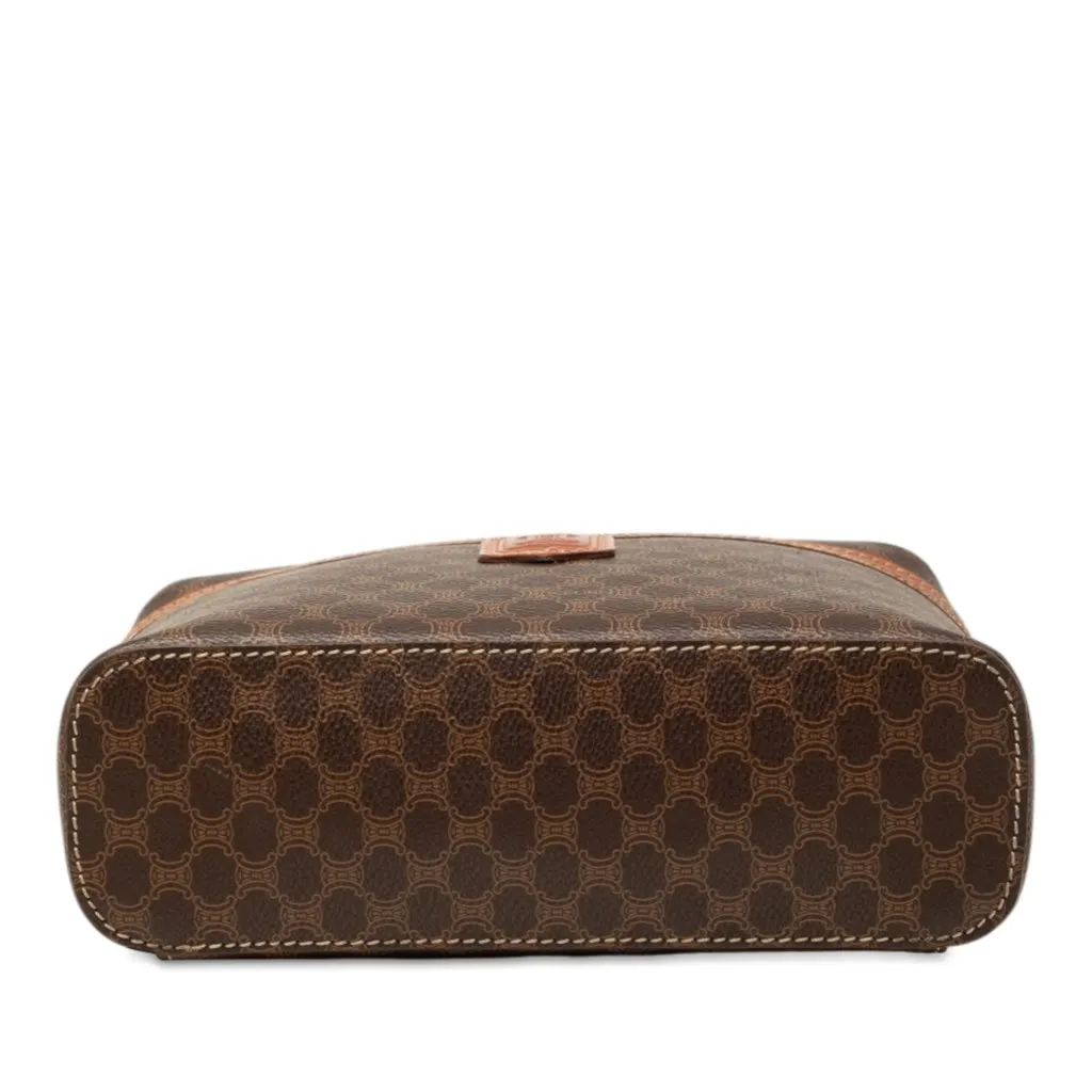 Celine Macadam Coated Canvas Vanity Bag Brown Canvas Very good - Inside View