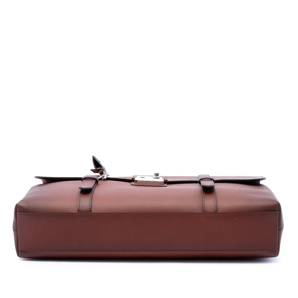 Louis Vuitton Leather Ombre Cartable Briefcase Brown Leather Very good - Inside View