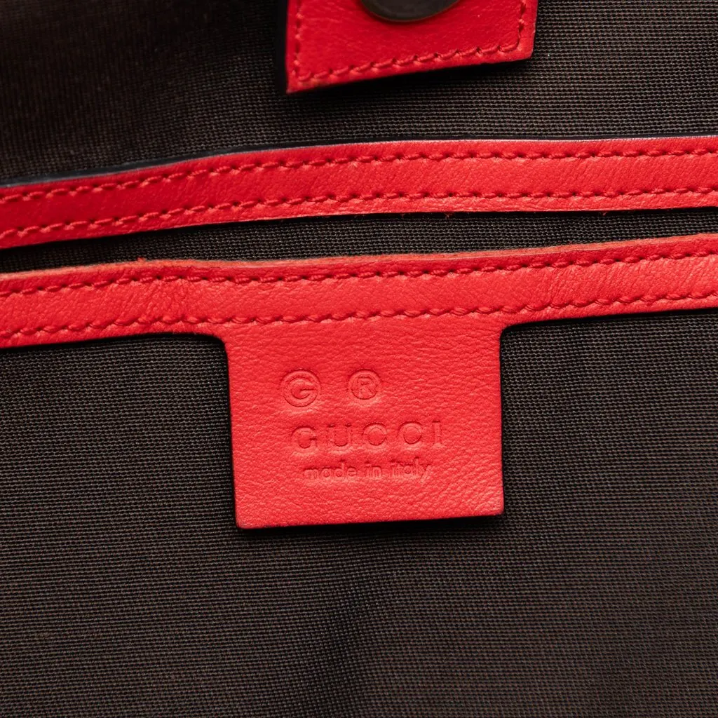 Gucci Medium Guccissima Joy Tote Red Leather Very good - Box View