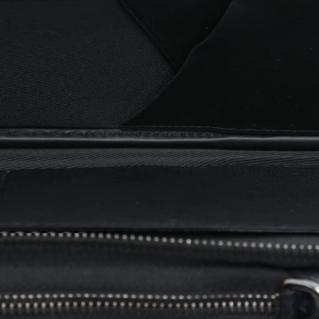 Louis Vuitton Monogram Eclipse Reverse Double Phone Pouch Black Very good - Model View