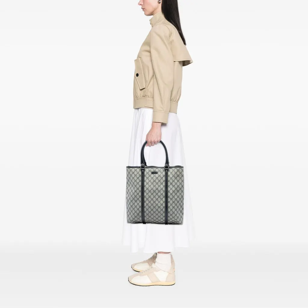 Gucci GG Supreme Joy Vertical Tote Beige Canvas Very good - Box View