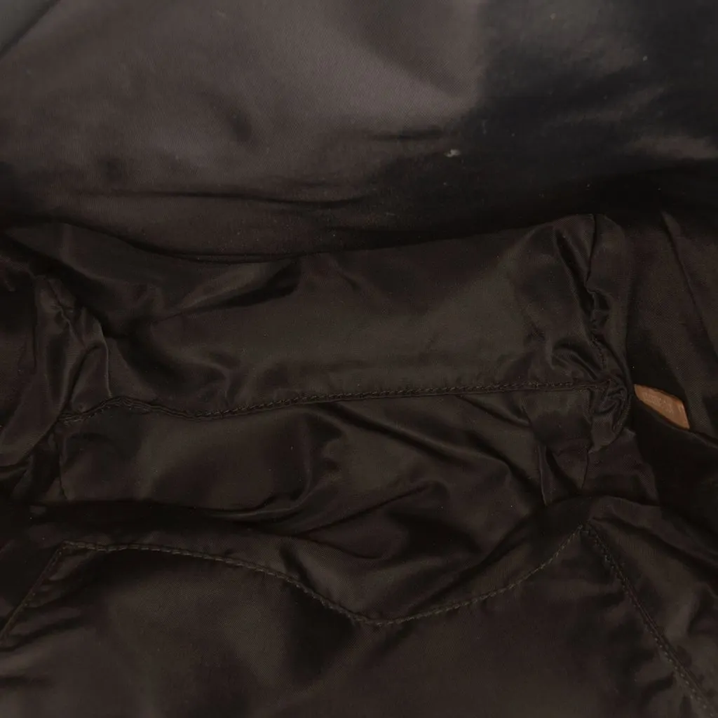 Burberry Medium TB Monogram Nylon Backpack Brown Very good - Model View