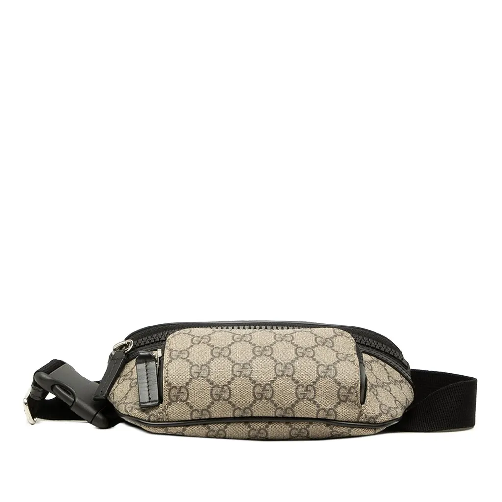 Gucci GG Supreme Belt Bag Beige Canvas Very good - Inside View