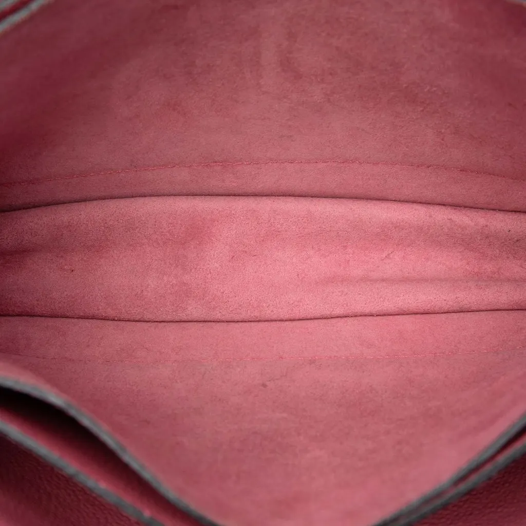Gucci Calfskin Soft Jackie Convertable Crossbody Pink Leather Very good - Model View