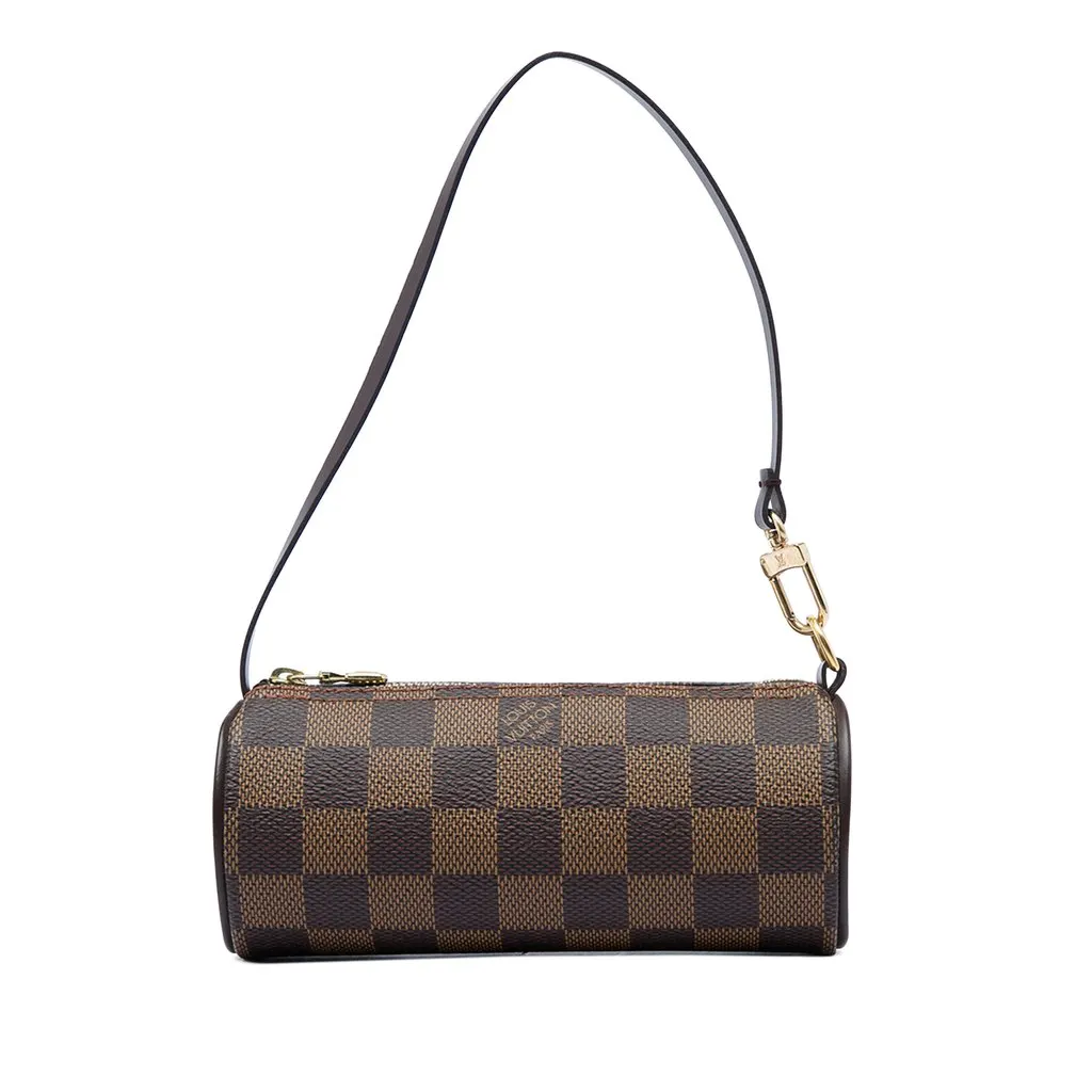 Louis Vuitton Damier Ebene Papillon Pochette Brown Canvas Very good - Front View