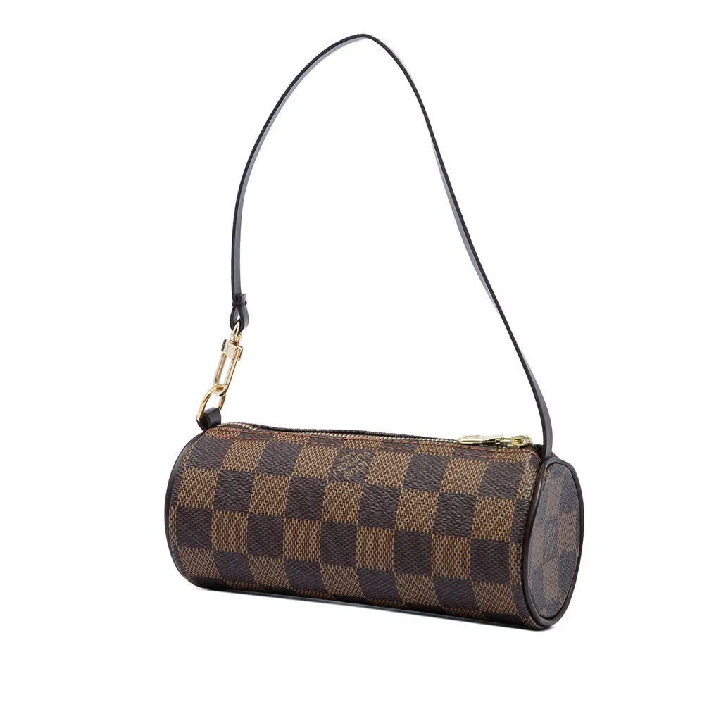 Louis Vuitton Damier Ebene Papillon Pochette Brown Canvas Very good - Back View