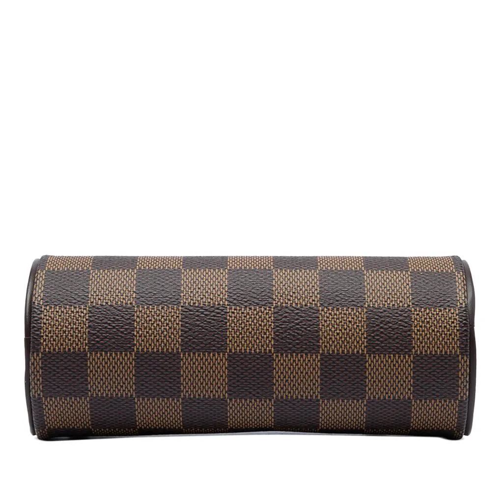 Louis Vuitton Damier Ebene Papillon Pochette Brown Canvas Very good - Inside View